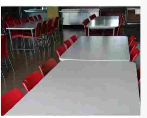 PVC Canteen Table, Seating Capacity: 6