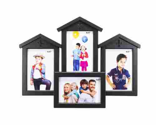 Wall Mounted Scratch Resistant Rectangular Classic Acrylic Photo Frame Craft