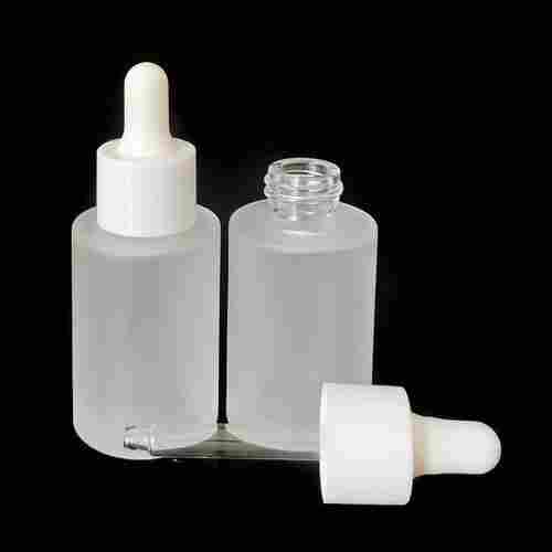 30ml Serum Frosted Glass Bottle, Color: White