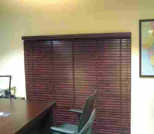 Durable Smooth Finish Wooden Venetian Exotic Blinds
