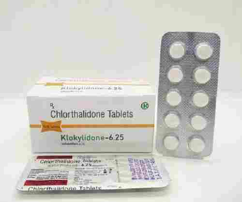KLOKYLIDONE-6.25 Chlorthalidone 6.25 MG Hypertension Tablet, 10x10 Blister