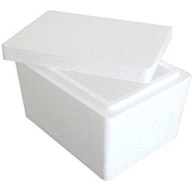 Stainless Steel White Color And Thermocol Box