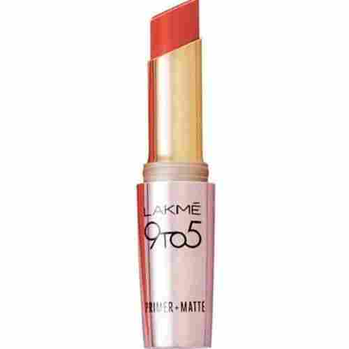 Red Natural Lakme 9 To 5 Primer Matte Lipstick