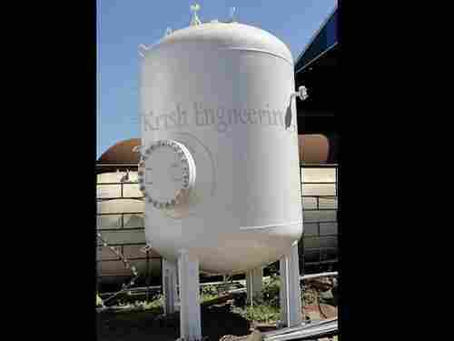 Gas Storage Pressure Tank, Material: SS, MS