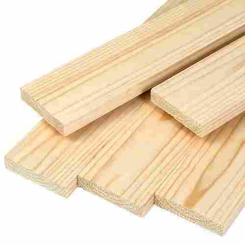 Rectangular 10 - 30 Mm Thick Pine Wood Moisture Proof Treated Timber