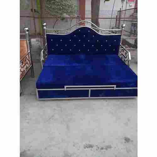 Stainless Steel Sofa Bed, Size: 6x5 Feet (full Size)