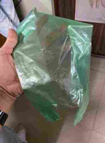 20 Micron Hdpe Ld Plastic Plain Green China Carry Bag