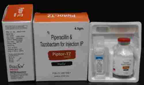Piperacillin & Tazobactam Injection 4.5gm, Tray Pack