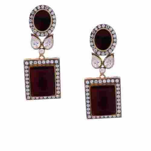 Multi Color Premium Quality Alloy Material Designer Earrings For Party Wear 