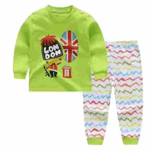 Multi Color Round Neck Full Sleeves Regular Fit Baby Printed Suits For Baby 