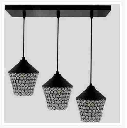 Hanging Crystal Lamp With LED Lighting And Metal Body Material