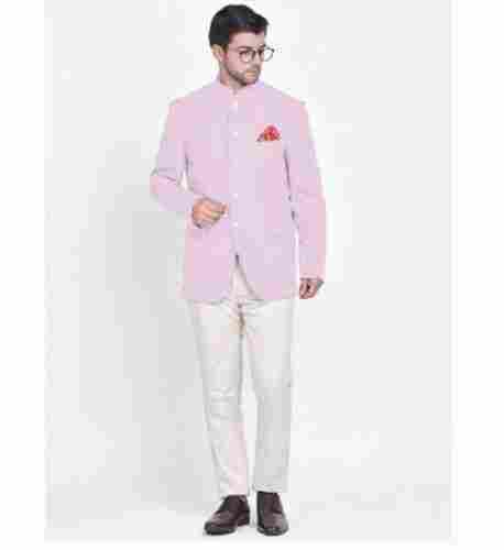 Multi Color Cotton Fabric Full Sleeves Regular Fit Plain Pattern Party Wear Men'S Jodhpuri Suits 