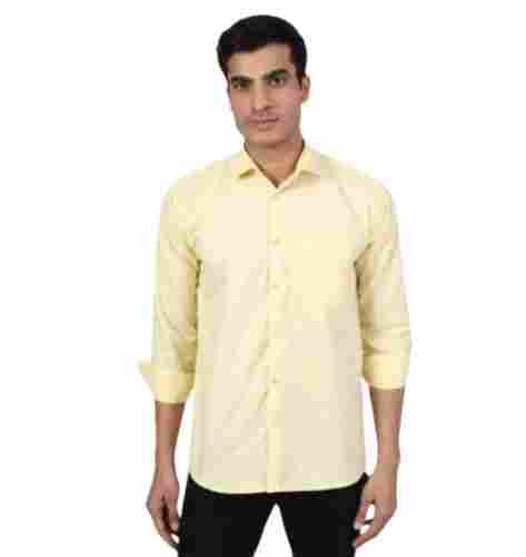 Multi Color Full Sleeves Plain Pattern Regular Fit Casual Wear Men'S Shirts 