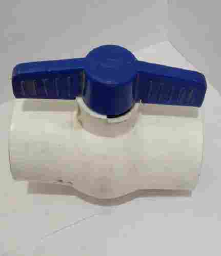 High Pressure Leakproof Plastic Uniflow Manual Ball Valve Without Thread