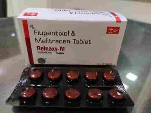Relnaxy-M Flupenthixol And Melitracen Antidepressant Tablet, 10x10 Blister