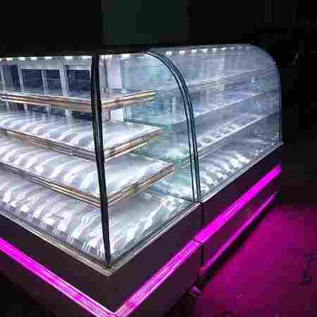 Commercial AC And Non AC Glass Display Counter For KItchen, Shop And Restaurant