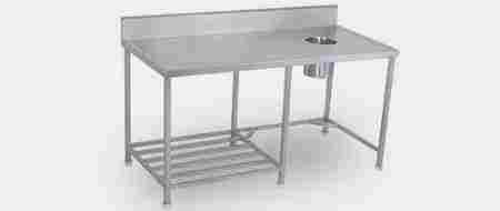 Corrosion Proof Commercial Kitchen Stainless Steel Table For Commercial Furniture