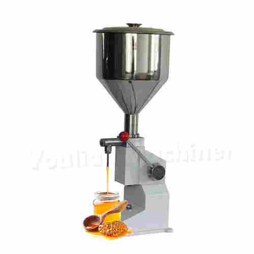 5 to 50ml Manual Stainless Steel Paste and Liquid Bottle Filling Machine