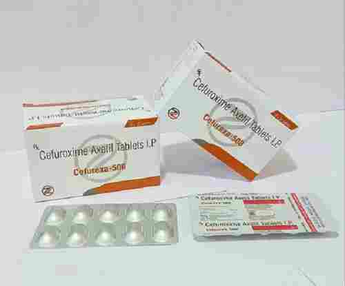 Cefurexa-500 Cefuroxime Axetil 500 MG Antibiotic Tablets, 10x10 Alu Alu