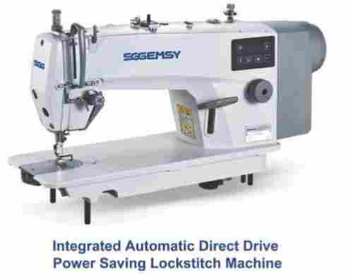 Gemsy 8802E Semi Automatic Direct Drive Single Needle Lockstitch Sewing Machine