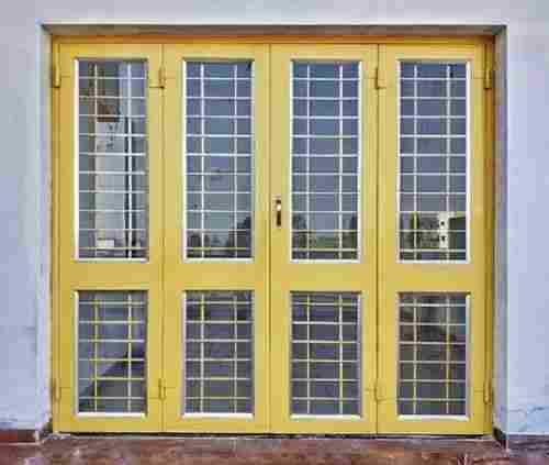 Modern Design and Durable 7x4 feet Mild Steel Hinged French Doors