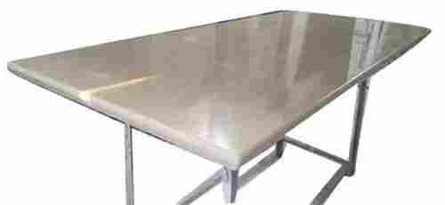 Crack Resistance Easy To Clean Rectangular Cream Onyx Marble Dining Table Top