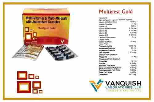 Multizest Gold Multivitamin Softgel Capsules
