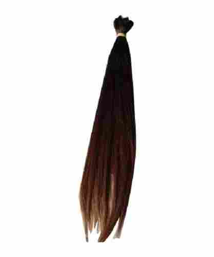 10inch Hair Length Brown Straight Texture Human Hair 100gm