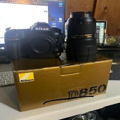 Battery Operated Lightweight Black Nikon D850 Fx-Format Digital Slr Camera Application: Commercial / Household