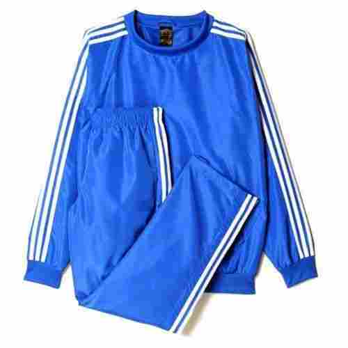 Comfort Fit Plain Design Polyester Quick Dry Men Sportswear Track Suit Set