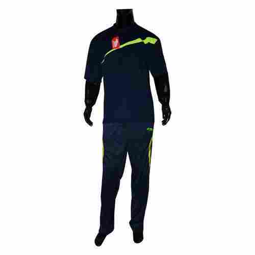 Multi Color Collar Round Neck Plain Pattern Sports Tracksuits For Men