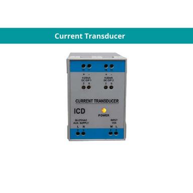 Plastic Body AC Current Transducer With Aux Supply And DIN Rail Mounting