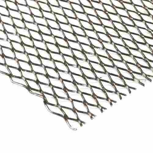 Silver Stainless Steel Diamond Wire Mesh, Thickness 0.020 Mm