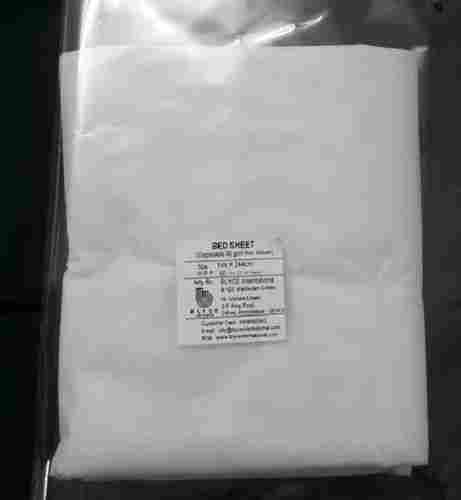 144 x 244cm Size and 25 GSM Disposable Non Woven Bed Sheet for Hospital Use