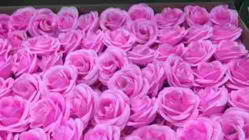 Artificial Pink Rose Flower For Event And Wedding Decorations