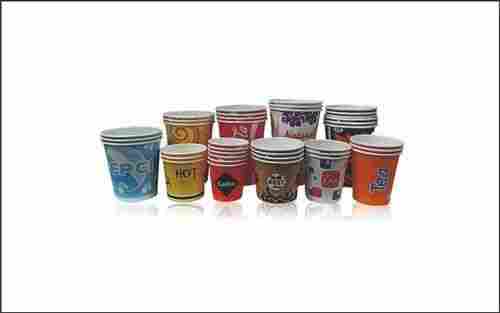 Disposable Multicolour Printed Paper Cup