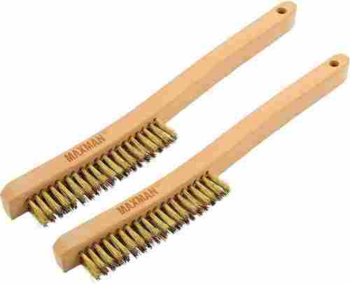 Manual Operated Brass Wire Brush For Cushion And Sofa Cleaning Use