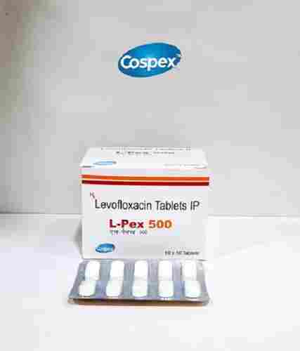 L-Pex 500 Levofloxacin 500 MG Antibiotic Tablets, 10x10 Blister