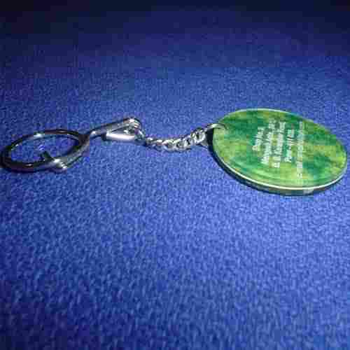Plain Acrylic Key Chains With Attractive Design And Round Shape