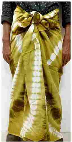 Printed Pattern And Hand Wash Cotton Panchali Lungi With Anti Wrinle Fabric