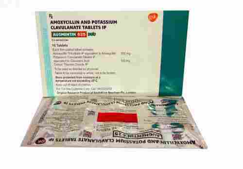Amoxicillin And Potassium Clavulanate Tablet Pack Of 10 Tablets 