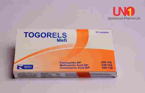 Togorels Mefi Etamsylate BP 250 MG Tablets