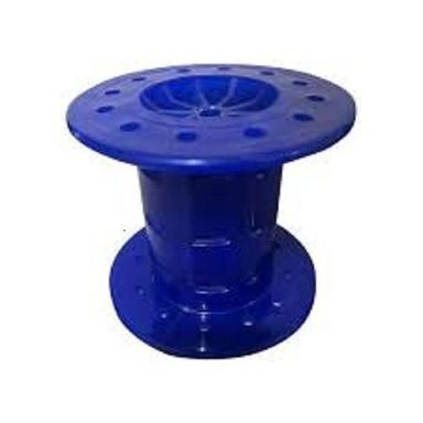  औद्योगिक उपयोग के लिए वॉशेबल डार्क ब्लू 4 इंच लंबाई वाली गोल आकार की मध्यम आकार की प्लास्टिक रील 