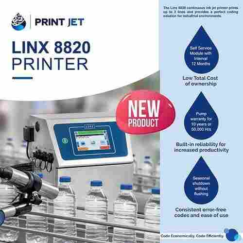 LINX 8820 Continuous Inkjet Printer
