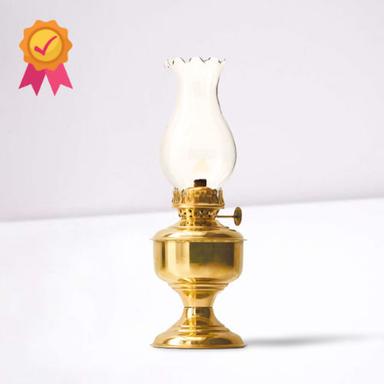 Brass Oil Chimney Lamp Hardness: Hard