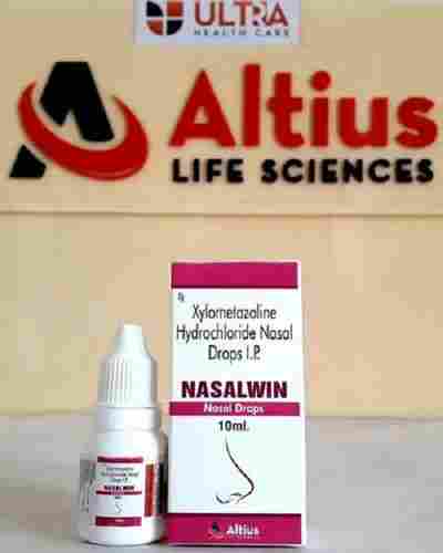 Nasalwin Xylometazoline Hydrochloride Nasal Drops, 10 ML