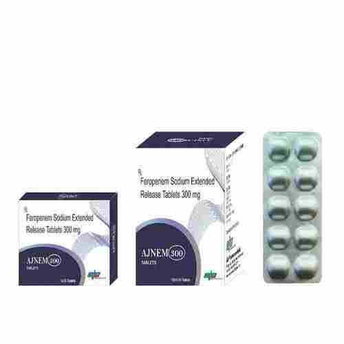 Ajnem-300 Faropenem Sodium Extended Release Antibiotic Tablets