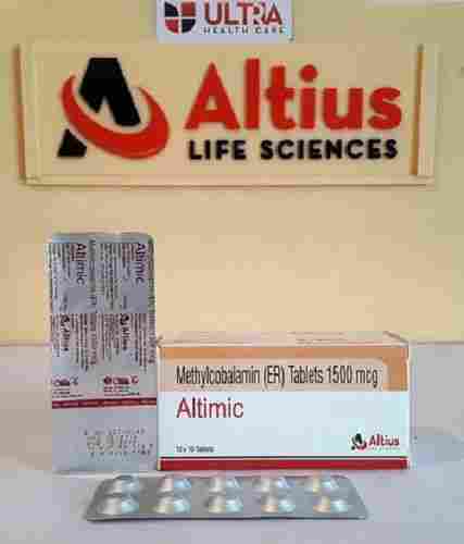 Altimic Methylcobalamin 1500 MG Tablets, 10x10 Alu Alu