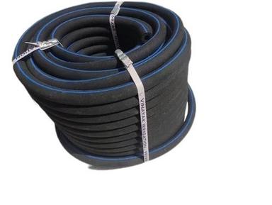Silver Leak Resistance Crack Proof Industrial Round Rubber Aeration Tube (5 Meter)