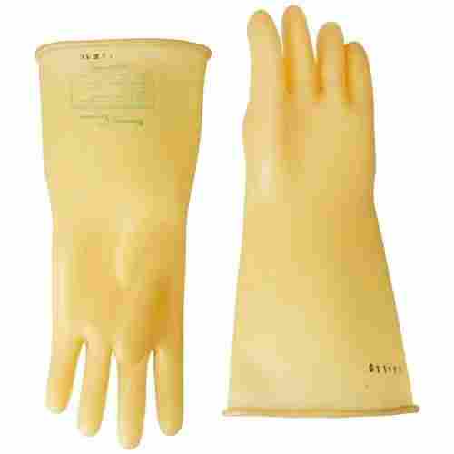 Rubber Heat Resistant Shock Proof Electrical Safety Gloves For Electrical Protection